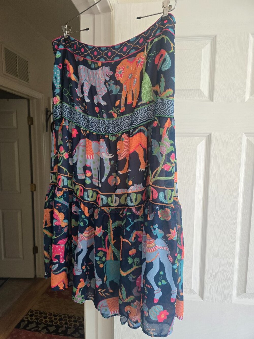 Gretch Scott Impanema Long Skirt Animal Kingdom Size XXL